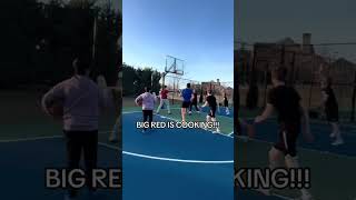 BIG RED REALLY HAD TO DO IT TO HIM AT THE END!!! #bigred #hoops #bball #viral #basketball #fyp