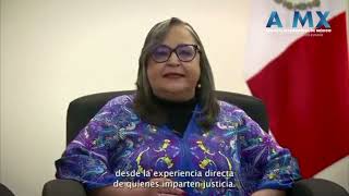 Presenta Norma Piña documentos de análisis para un Sistema Integral de Justicia