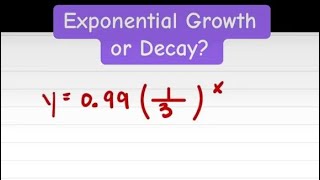 Exponential Growth and Decay