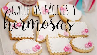 Galletas de mantequilla para decorar