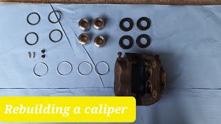 Restoration of a brake caliper! How To!