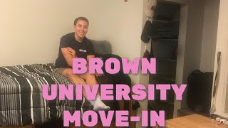 MY BROTHER STARTS HIS FRESHMAN YEAR AT BROWN UNIVERSITY