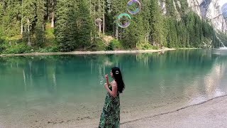 LAGO DI BRAIES -  il giro completo del lago