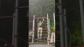 5 muscle ups at cold night - Выходы силой на две, подышим? 🔥💪🫁💀 #выходсилой #muscleup #выходнадве