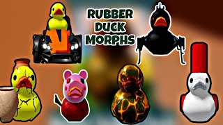 6 НОВЫХ УТОК роблокс НАШЛИ ВСЕ МОРФЫ УТОК!СИМУЛЯТОР УТОК В ROBLOX Find The Rubber Duck Morphs