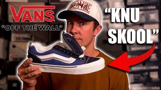 UNBOXING VANS "KNU SKOOL" SKATE SHOES REVIEW