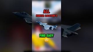 Fighter Jet Location's 😱 #pubgmobile #bgmi #bkrtt #shorts