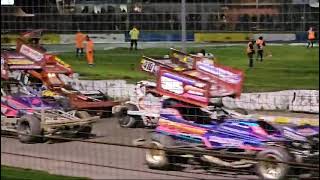 Skegness raceway Brisca F1 stockcars Colin North memorial final 12/10/24