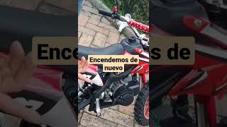 Mini Moto Cross apagado seguridad #minibike #minibikelife #minicross