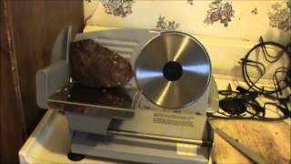 Slicing Home Cured Ham With the RedHead Meat Slicer