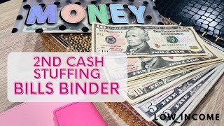 MARCH BILLS BINDER CASH STUFFING | GET ONE MONTH AHEAD IN BILLS | CASH ENVELOPES | BUDGET 2023