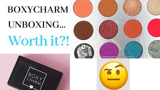 BOXYCHARM JULY 2020 UNBOXING REVIEW FIRST IMPRESSIONS & EASY SUMMER EYESHADOW TUTORIAL