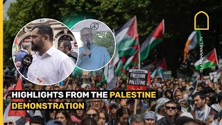 HIGHLIGHTS FROM THE LAST PALESTINE DEMONSTRATION