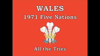 Wales - All the 1971 Five Nations Tries