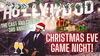 CAST AND CREW CHRISTMAS PARTY! (GAMES AND HOLIDAY... SPIRITS?)