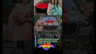 "Revving Up Luxury: 7 Bollywood's Glitzy Car Collection 2023"#shorts #video