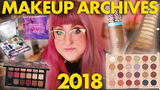 MAKEUP ARCHIVES - 2018  |  The Tarte Shape Tape Foundation and lots of palette deja vu.