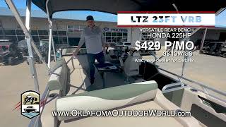 Oklahoma Outdoor World Tahoe LTZ Pontoon Boat