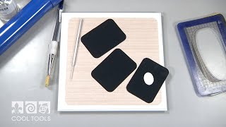 Cool Tools | Tuff Cards Teflon Project Cards 2.5" x 3.5" - Black