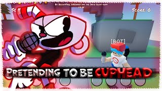 Pretending To Be Cuphead - Funky Friday