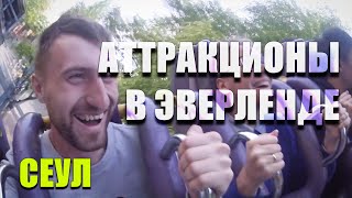 АТТРАКЦИОНЫ В ЭВЕРЛЕНДЕ / ПАРК РАЗВЛЕЧЕНИЙ в СЕУЛЕ / часть 2