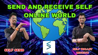 PART.4 SEND AND RECEIVE SELF TOKENS ONLINE WORLD  TO MAKE!!!!