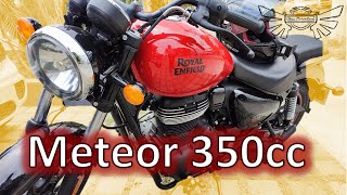 Conduciendo por primera vez la Meteor 350 de Royal Enfield