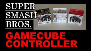 Unboxing Super Rare Official Super Smash Bros. Nintendo Gamecube Controllers!