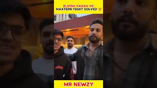 Elvish yadav vs Maxtern fight end 😲 || #viral #news #elvishyadav #controversy #tranding