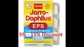 Discount - Jarrow Formulas, Jarro-Dophilus EPS, 5 Billion, 120 Veggie Caps Review