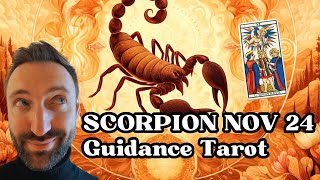 Scorpion ♏️ Nov 24 #tarot #guidance #conseil  #tiragedecarte #emotions  #voyance #cartomancie