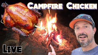 CAMPFIRE Cookout live! #camping #cooking #outdoor