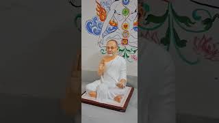 jain setambar sadhu #art #youtubeshorts #sculptingtechniques #statue paintings techniques