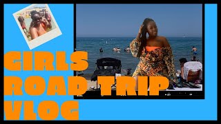 Girls Roadtrip Vlog during Covid | Indiana Dunes | Michigan City | Plus Size Vlogger | Quiara B