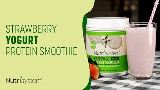 Strawberry Yogurt Protein Smoothie - Nutrisystem Recipe