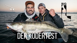 DER KÖDERTEST / Big L auf Zander im Winter am Fluss und See