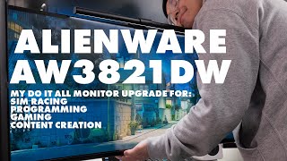 Alienware 38" ULTRAWIDE - My favorite upgrade so far for sim racing, gaming, videos and programming