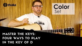 4 Ways To Play in the Key of D - Master the Keys Series