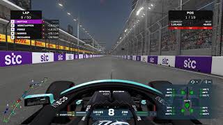 F1 2021 - Jeddah - 23 laps