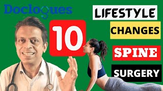 10 Lifestyle Changes After Spine Surgery