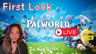 Adult Pokemon?! | Palword First Impressions | 🔴LIVE🔴