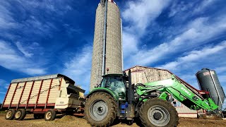 And So... We Fill | Disaster Avoided While Dealing With Runaway Wagons!!! Corn Silage Chopping 2024