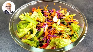 RAINBOW SALAD | Healthy, Yet Satisfying Salad