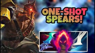 Pantheon but my spears decimate your HP! | ARAM League of Legends | No Commentary