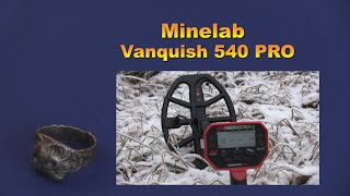 Vanquish 540 Minelab. Обзор.