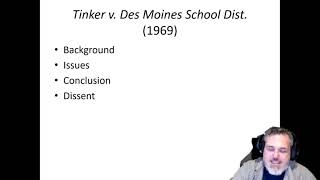 POLS 3321: Tinker v. Des Moines (1969)