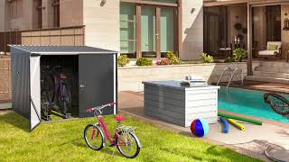 Cosmoplast Outdoor Storage Solutions Made of Steel!