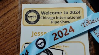 a table glimpse of the 2024 Chicago pipe show (follow up to the previous video)