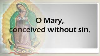 PRAYER TO OUR LADY OF GUADALUPE