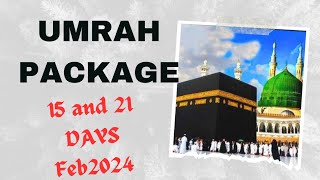 February 2024 Umrah Package Complete Detail @missbahrianadiashaheen